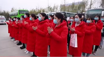 再出發(fā)！核酸檢測(cè)隊(duì)支援未央